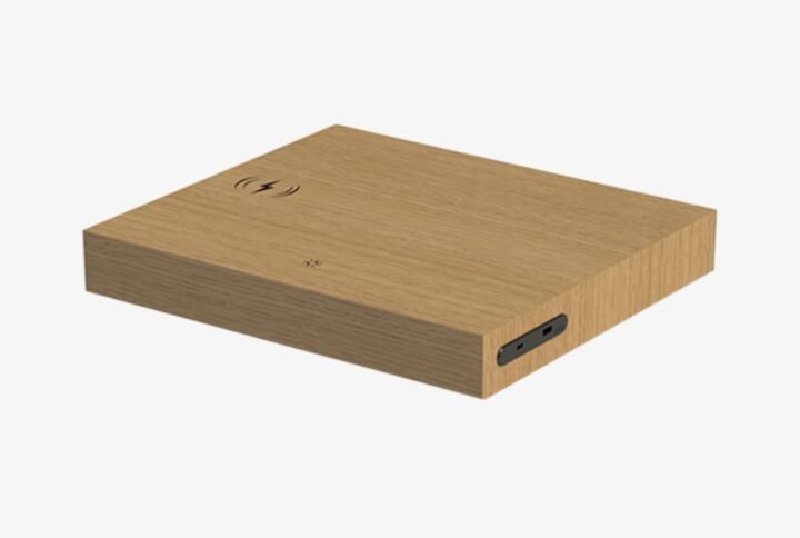 KUBIK smartur madera multicargador tecnología integrada mobiliario inteligente carga USB carga inalámbrica electrónica
